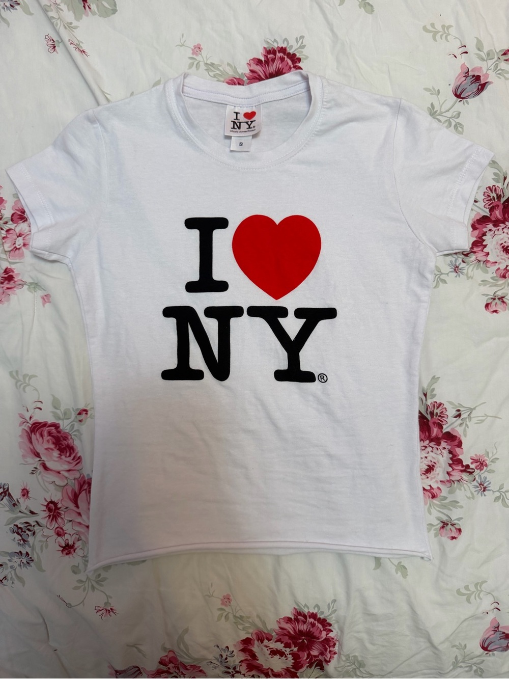 I Heart NY White Graphic Tee